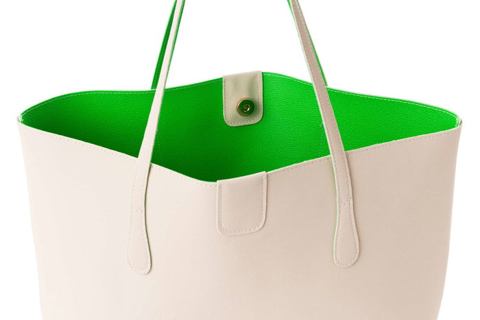 Lucky Bees Bolsa Tote 1238 Znc - Crema Lucky Bees Bolsa Tote 1238 Znc - Crema